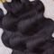 Cuticola piena brillante di grande quantità del tessuto brasiliano reale nero dei capelli stata allineata fornitore