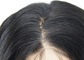 Parrucche piene del pizzo di Remy dell'indiano crudo superiore basso di seta, parrucche piene del pizzo dei capelli umani per la donna di colore fornitore